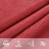 vidaXL Toldo de vela rojo HDPE 160 g/m² 4,5x4,5 m