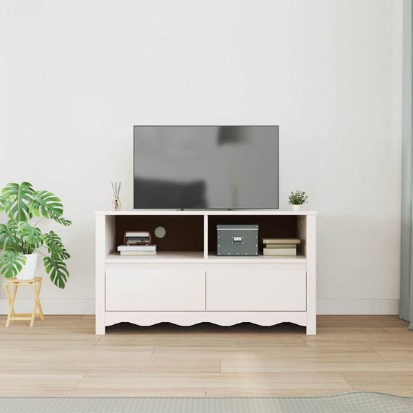 vidaXL Mueble para TV Drammen 99 x 43 x 55 cm Madera maciza de Pino