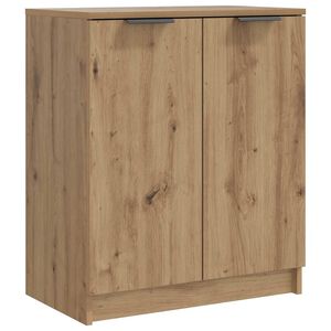 vidaXL Mueble zapatero madera de ingenier&iacute;a roble artisian 59x35x70 cm