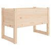 vidaXL Jardinera de madera maciza de pino 78x40x52 cm