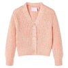 vidaXL Rebeca de punto infantil rosa 104