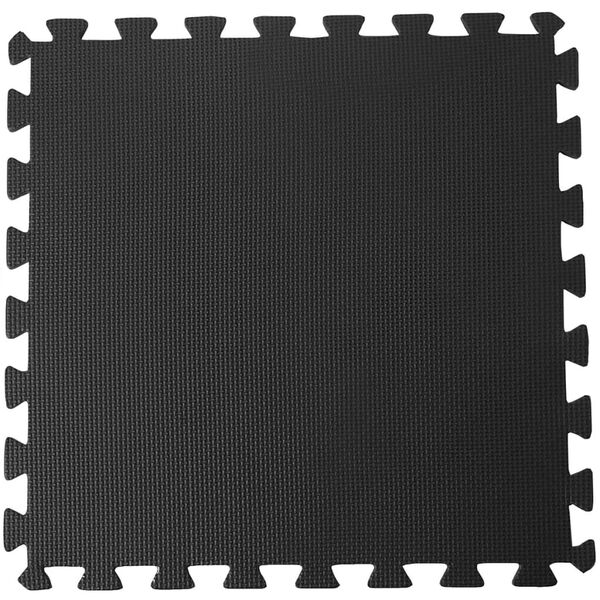 Pool Improve Protector de suelo de piscina 8 unidades negro 50x50 cm