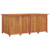 vidaXL Caja de almacenaje de jard&iacute;n madera maciza acacia 200x80x75 cm