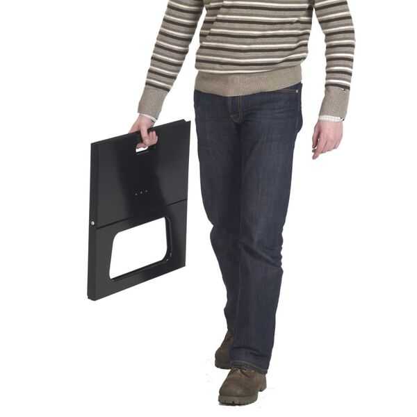 Practo Garden Barbacoa port&aacute;til negra