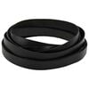 vidaXL Correa de Cuero 1 Negro 200 x 1 cm Cuero