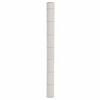 vidaXL Membrana de malezas PP blanca 1,5x200 m