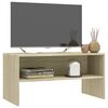 vidaXL Mueble de TV madera contrachapada roble Sonoma 80x40x40cm