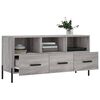 vidaXL Mueble de TV madera de ingenier&iacute;a gris Sonoma 102x36x50 cm