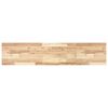 vidaXL Estante flotante madera maciza de acacia sin tratar 160x30x2 cm