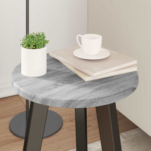 vidaXL Encimera Gris Sonoma 30 x 30 x 1,5 cm Madera de ingenier&iacute;a