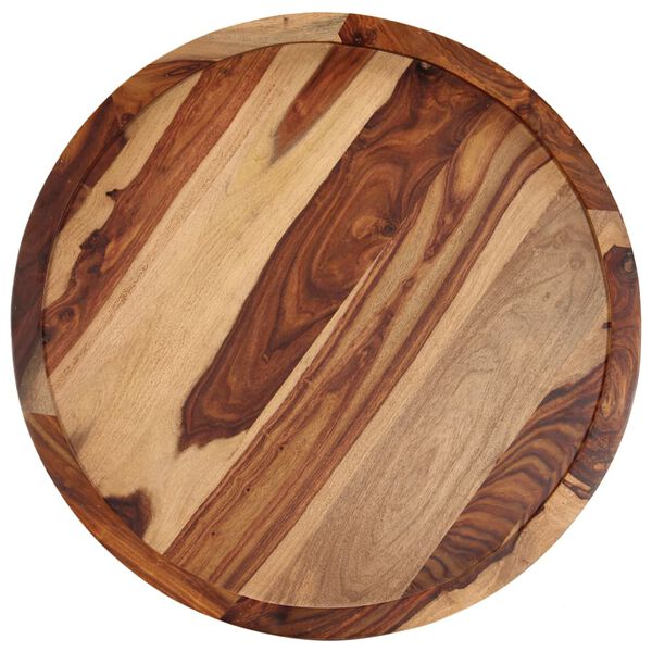vidaXL Mesa de centro madera maciza de acacia 80x35 cm