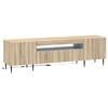 vidaXL Mueble de TV LED ZWOLLE 153 x 35 x 43 cm Roble Sonoma