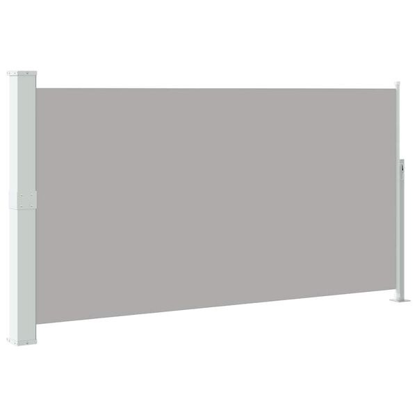 vidaXL Toldo lateral de jard&iacute;n o terraza 160x300 cm gris