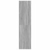 vidaXL Armario de madera contrachapada gris Sonoma 100x50x200 cm