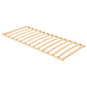 vidaXL Somier de l&aacute;minas sin colch&oacute;n con 13 listones 90x200 cm