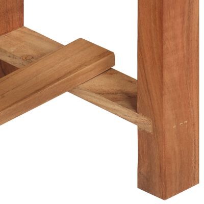 vidaXL Aparador de madera maciza de acacia 115x35x75 cm
