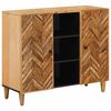 vidaXL Armarios de Almacenamiento con puerta Marr&oacute;n 90 x 33,5 x 75 cm