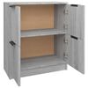 vidaXL Aparador de madera contrachapada gris Sonoma 60x30x70 cm