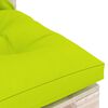 vidaXL Muebles de jard&iacute;n de palets 6 pzas y cojines madera de pino