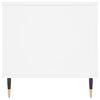 vidaXL Mesa de centro madera contrachapada blanco 90x44,5x45 cm