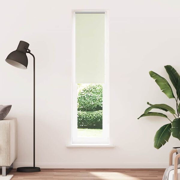 vidaXL Estor Enrollable Opaco Blanco Roto 50x230cm Tela Ancho 45,7cm
