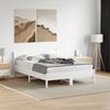 vidaXL Estructura de cama sin colch&oacute;n madera de pino blanca 120x200 cm