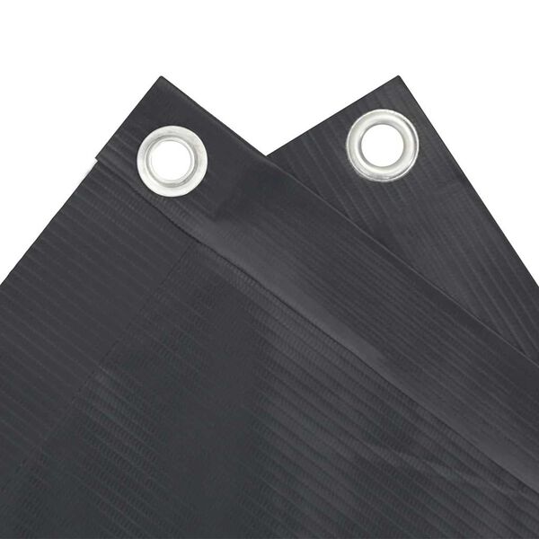 vidaXL Pantalla de privacidad de balc&oacute;n PVC gris antracita 600x75 cm