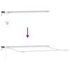 vidaXL Toldo Retr&aacute;ctil Manual Gris Claro 500 x 300 cm Tela y acero
