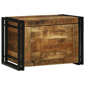 vidaXL Caja de Almacenamiento 60 x 40 x 41 cm Madera de mango maciza