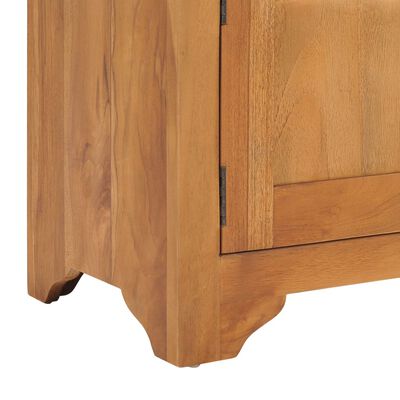 vidaXL Mueble para la TV madera de teca maciza 115x30x40 cm