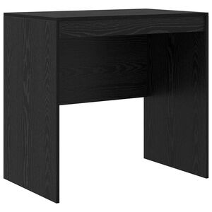 vidaXL Escritorio Roble Negro 80 x 50 x 76 cm