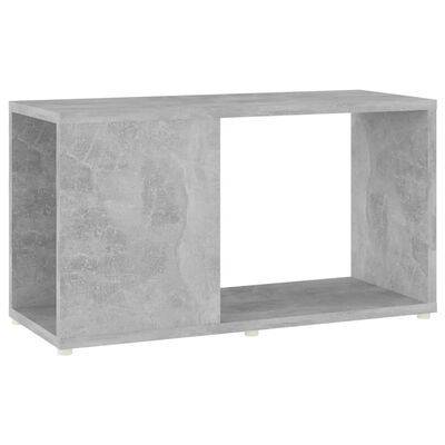 vidaXL Mueble de TV madera de ingeniería gris hormigón 60x24x32 cm