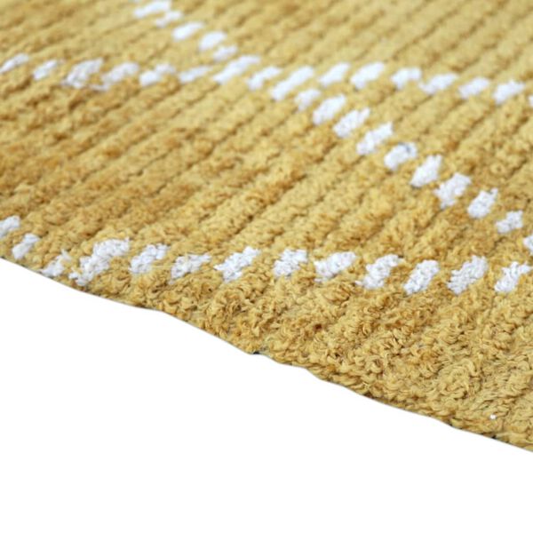 Dutch Lifestyle Alfombra Florence Neu mostaza 230x160 cm