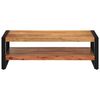 vidaXL Mesa de centro madera maciza acacia 120x55x40 cm