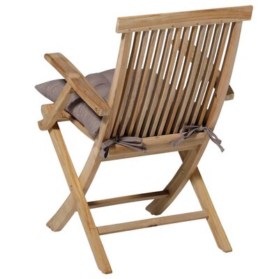 Madison Cojín para silla Panama 46x46 cm taupe