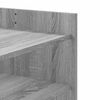 vidaXL Mesa de centro madera de ingenier&iacute;a gris Sonoma 100x50x50 cm