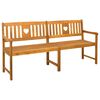 vidaXL Banco de exterior 4 -plazas 180 x 56 x 90 cm