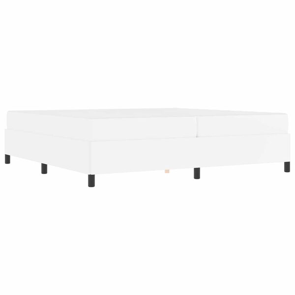 vidaXL Estructura de cama con colchón 200 x 200 cm tela