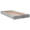 vidaXL Estructura de cama madera de ingenier&iacute;a gris hormig&oacute;n 100x200cm