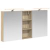 vidaXL Juego de Muebles de Ba&ntilde;o 3 uds. 130 x 14,5 x 70 cm