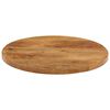 vidaXL Tablero de mesa redondo madera maciza de mango &Oslash; 60x2,5 cm