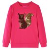 vidaXL Sudadera infantil rosa chill&oacute;n 116