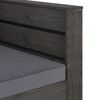vidaXL Muebles de jard&iacute;n 2 piezas con cojines madera impregnada gris