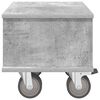 vidaXL Soporte de TV Gris Concreto 37 x 35 x 35 cm