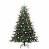 vidaXL &Aacute;rbol de Navidad artificial Verde 210 cm PVC, Metal y Pl&aacute;stico