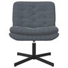vidaXL Sill&oacute;n Relax giratorio Gris oscuro 63 x 75 x 76 cm Terciopelo