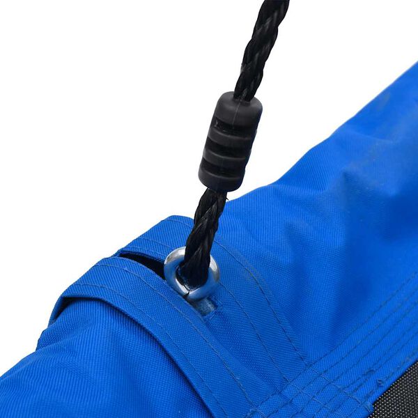 vidaXL Columpio nido con banderines 165x70 cm