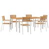 vidaXL Conjunto de Comedor de Jard&iacute;n 7 uds.