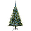 vidaXL &Aacute;rbol de Navidad Artificial Articulado 150 LEDs Verde 120 cm