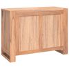 vidaXL Aparador de madera maciza de teca 80x35x60 cm
